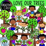 Love Our Trees: Earth Day Clipart {Creative Clips Clipart}