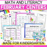 Kindergarten Centers: Groundhog Day, Valentine's Day, and President's Day