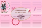 Love Plain and Simple Printables