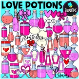 Love Potions Clip Art Set {Educlips Clipart}