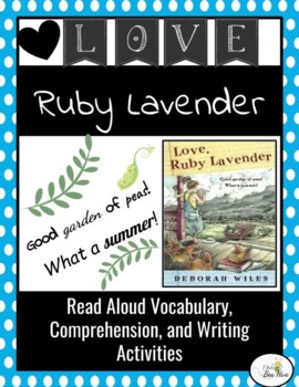 Preview of Love, Ruby Lavender- Book Companion