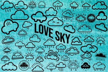 Preview of Love Sky Font