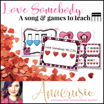 Preview of Love Somebody - A Song & Game for Sixteenth Notes