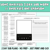Love Song Analysis - 2-Day French Sub Work // Valentine's 