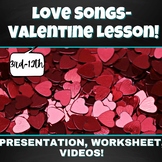 Love Songs- A Valentine's Day Music Lesson!