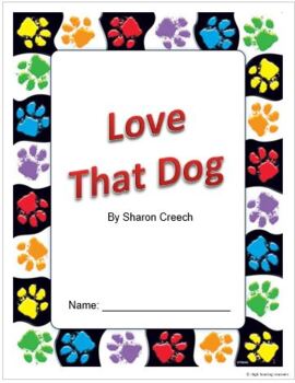 Preview of Love That Dog - Print and Digital