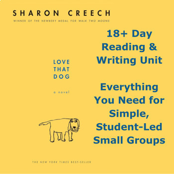 Preview of Love That Dog Unit for Small Groups