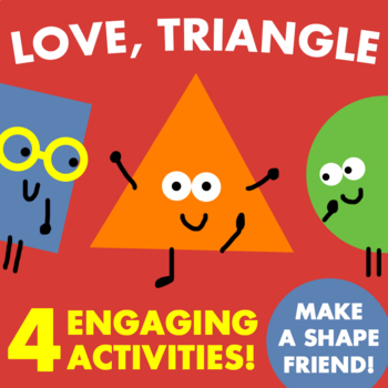 Preview of Love, Triangle - NO PREP! Literacy Packet - Book Activity