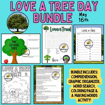 Preview of Love a Tree Day Bundle! (May 16)