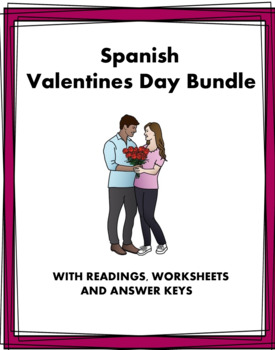 Preview of Spanish Valentine's Day Bundle: 5 Resources @35% off! Amor / Día de San Valentín