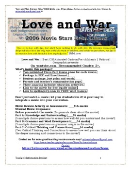 Preview of Raven's Tales: Love and War  2006 Movie Review and Educational Activities