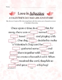 Love is Adjective ♥ A Valentine's Day Mad Lib Adventure ♥ 
