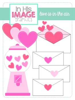 Preview of Love is in the Air {Valentine's Day Clipart}