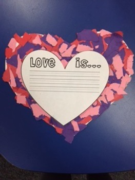 Love is...writing paper by MrsChristina | Teachers Pay Teachers