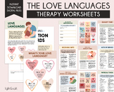 Love language workbook, five love languages worksheets, re