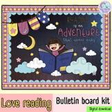 Love reading Bulletin Board kit or Door Decor