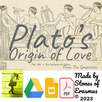 Preview of Love's Origin: In-depth Reading Lesson on Plato's Symposium (Grades 10-12)