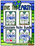 Love the Earth | Classroom Décor Poster Bundle | Nature