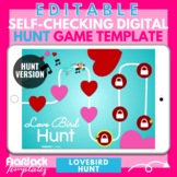 Lovebird Hunt Google Slides PowerPoint Editable Game Template