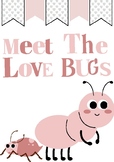 Lovebug Valentine's Day Bulletin Board/Minimal cutting Var