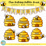 Lovely Bee Birthday Chart | Bulletin Board Kit