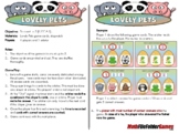 Lovely Pets - Kindergarten Math Game [CCSS K.CC.A.1]