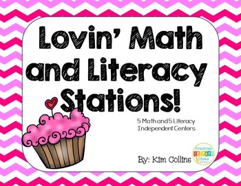 Preview of Lovin' Math and Literacy Centers