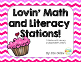 Lovin' Math and Literacy Centers FREEBIE