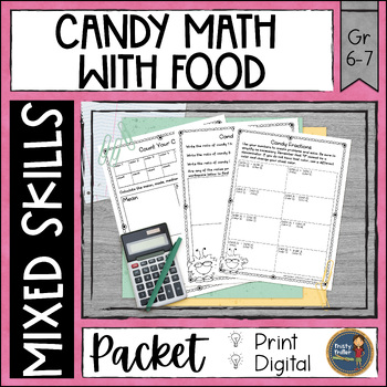 Preview of Math and Food Fun: Candy