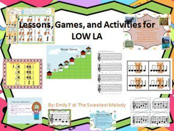 Preview of Low La Lessons, Activities, and Games