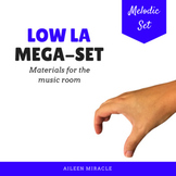 Songs, activities, and games to teach low la {Bundle}