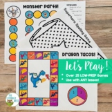 Low-Prep Game Boards with Editable Activity Templates