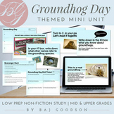 Low Prep Groundhog Day Mini Unit | Reading Comprehension |