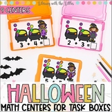 Low-Prep Halloween Math Centers | October Activities | Cou