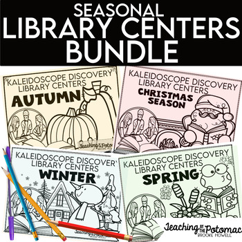 Preview of Low Prep Library Centers Bundle