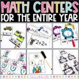 Low Prep Math Centers Bundle | Kindergarten & First Grade 