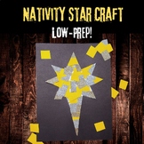 Low Prep Nativity Star Craft for Christmas - Preschool Kin