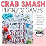 Low Prep Phonics Games, (Crab SMASH Mat)