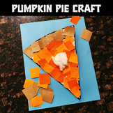 Low Prep Pumpkin Pie Printable Craft for Thanksgiving - Pr