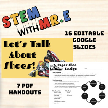 Preview of Low Prep STEM Challenge: Paper Shoes Bundle