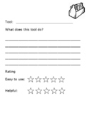 Low Vision Aids - Tool Rating Sheet