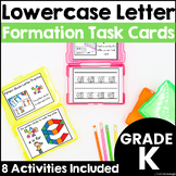 Lowercase Letter Writing Practice and Alphabet Tracing Task Cards