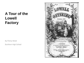 Preview of Lowell Mill Girls Document Base Question and Lesson