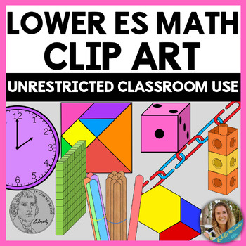 Preview of Lower Elementary Math Clip Art Bundle!