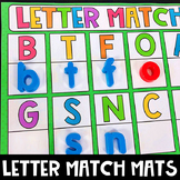 Lower and Uppercase Letter Match - Literacy Center