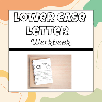 Preview of Occupational Therapy lower case letter printing workbook