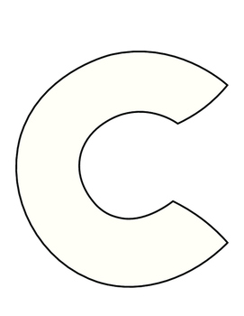 lowercase letter c