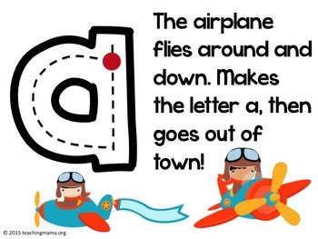 lowercase alphabet formation rhymes by teaching mama blog tpt