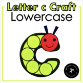 Lowercase Letter c Craft for Caterpillar