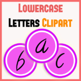 Lowercase Letters Clipart for Personal and Professional use.